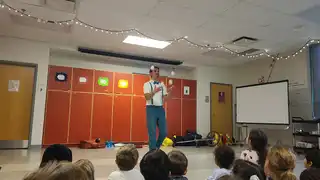 Philémon en spectacle de cirque